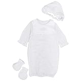 ベビー カバーオール 新生児 ツーウェイオール 前開き ロンパース 赤ちゃん 3点セット ホワイト 50-70cm