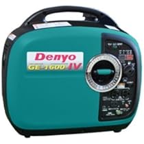 Denyo GE1600IV ジャンク Denyo/デンヨー GE-1600-IV 1.6KVA インバータ発電機 | 機械工具