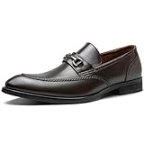 [フォクスセンス] ビジネスシューズ ローファー 本革 革靴 軽量・撥水 紳士靴 メンズ ドレスシューズ ビットタイプ Uチップ ダークブラ