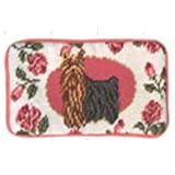 123 Creations C274EG-3.5x7 in. A Yorkie Petit-point Eyeglass Case