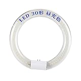 丸型蛍光灯 30形 LED蛍光灯丸型30W形 G10q 225mm LED蛍光灯 丸型蛍光灯 30形 グロー器具用 工事不要 高輝度 led 蛍光管 ソケット可動 LEDランプ丸形30W型 LED蛍光灯円形型 FCL30W代替 PL保険加入済み 天井照明 (30形 昼光色)