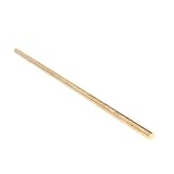 Fityle 丸棒　真ちゅう製　穴あけ加工　高速機械加工　25ｃｍ　全8サイズ - 8mm