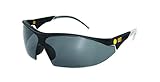 Caterpillar Digger Safety Glasses, Black, Smoke by Caterpillar
