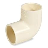 King Brothers Inc. RCE-1500-S 1-1/2-Inch Solvent PXL CPVC 90 Elbow, Tan [並行輸入品]