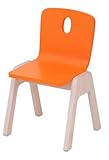イイコ ミニチェアー 座面高さ27cm オレンジ EKC-00032ORG