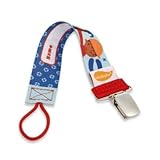 ulubulu Personalized Pacifier Clip in Tool Time by Ulubulu [並行輸入品]