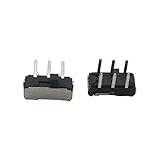 Goliton®　20X　 MSK-22D18（2P2T）SPDTトグルスイッチ　スライドスイッチ　　シルバー