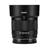 VILTROX AF 50mm F2 FE Eマウント ソニー αカメラに対応 フルサイズ 大口径f/2 Sony α7C II α7RV α7CR α7Ⅳα7RⅣ ZV-E10 M2 a6500 a6600 Eマウント用 交換レンズ