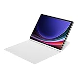 Samsung Galaxy 公式スマートブックカバー Galaxy Tab S10+、S9+、S9 FE+用、ホワイト。