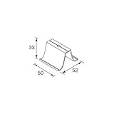 YKKAP メンテナンス部品 M合掌材ブラケット (HH3K-19541) [YW]ホワイト