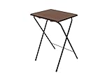 折りたたみハイテーブル 40cm幅 ウオールナット UYS-04WAL