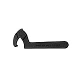 Wright Tool 9644 Adjustable Pin Spanner Wrench with Black Industrial Finish 2 to 4-3/4 Capacity Rang