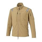 MIZUNO(ミズノ) ワークアパレル ≠エヌワーキング 作業着 撥水制電ストレッチブルゾン F2JEC302 Lサイズ ベージュ