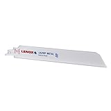 LENOX 20180-9118R 9" 18TPI LAZER Heavy Duty Metal Cutting Bi-Metal Reciprocating Saw Blade - 5 Pack 