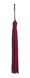 Set of 10 Ruby Chainette Tassel 4 Inch Long with 1 Inch Loop Basic Trim Collection Style# RT04 Color