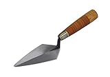 Kraft Tool AR424L 5-Inch by 2-1/2-Inch Archaeology Pointing Trowel with Leather Handle [並行輸入品]