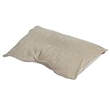 【本体+カバー】ロングランピロー（吐き戻し防止ベビー枕 赤ちゃん枕）/カバー：ブラウン_洗える 【日本製】