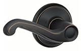 WEISER LOCK F10VFLA716 AB Flair Passage Lever by Weiser