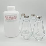 ハーバリウムオイル＆ボトル (200ml 4本, SSO)