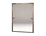 窓用ｻｯｼ網戸/ﾌﾘｰｻｲｽﾞ網戸 66-92型 ﾌﾞﾛﾝｽﾞ ｻｲｽﾞ: H2000~2033mm×W1295~1315mm用