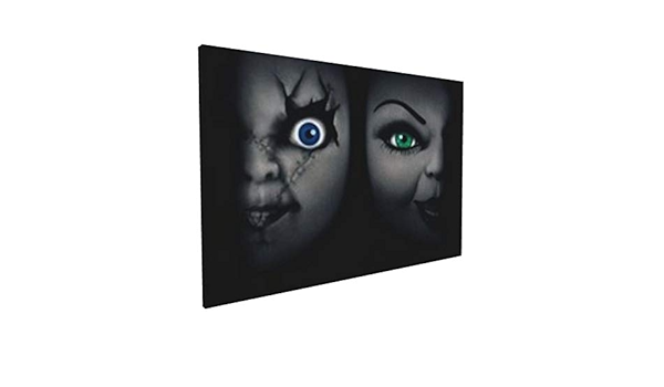 Amazon Co Jp ポスター アーパネル Mao Mao Child S Playチャッキー チャイルドプレイ ホラー映画 並行輸入品 抽象画 油絵風景画 壁絵 ポスター アートパネル アートフレーム 木製の枠 キャンバス 絵画 キャンバスアート インテリア 壁飾り 壁掛け 壁ポスターー40x60cm