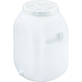 瑞穂化成工業 ポリエチレン容器ソケット付 正角広口 20L 036838