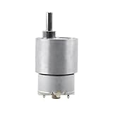 電動モーター 減速モーター 37mm DC 12V高トルクギアボックス3.5 / 15/30 / 70RPM(70RPM)