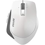 バッファロー BSMBB500LWH プレミアムフィットマウス Lサイズ ホワイト
