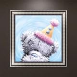 DIY 5D Diamond Bear Embroidery Painting Cross Crafts Stitch Home Wall Decor