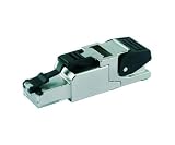 日本テレガートナー MFP8 Cat.6A RJ45シールドプラグ 568B AWG22 J00026A2001