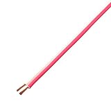 協和ハーモネット ビニル平形コード/スピーカーコード 赤/白 10m VFF 0.3SQ 10m<RD/WH>