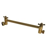 LASCO 08-5523 All Directional Adjustable Shower Arm with 1/2-Inch Female and Male Pipe Thread, Polis