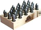 Rhino Letter Stamp Sets - 1/8 rhino letter set 1/2x1/2x3-1/2 by C.H. Hanson