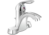 Belanger DUO24CCP Bathroom Sink Faucet with 1-Handle and 4 Centerset, Polished Chrome by Keeney Manu