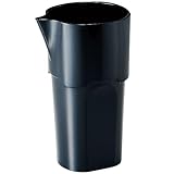 サントリーマーケティング 水差し スタッキング プラスチック 黒 ブラック 700ml ピッチャー カラフェ シンプル 業務用 プロツール 109-28 122112