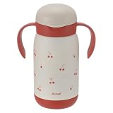 リッチェル(Richell) トライ もれない保冷ストローマグ 450 レッド 1個 7カ月頃から 450ml