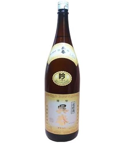 Amazon.co.jp: 大阪の銘酒 呉春 特吟 特別吟醸酒 1800ml 呉春酒造(大阪