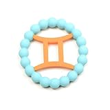 Chewbeads Baby Zodies Teether - Leo (Jul. 23 - Aug. 22) - Pink by Chewbeads