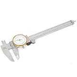 DealMux 0?150ミリメートルグレーケースwのツールを測定ノギスダイヤル