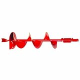 Earthquake EA8F 8-Inch Diameter 36-Inch Long Earth Auger with Fishtail Point and Flex Coil Shock Spr