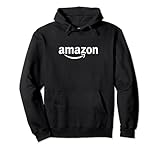 Amazon ロゴ (ホワイト) パーカー