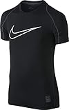 ナイキ(NIKE) ジュニア NP ボーイズ クール フィッテド S/S トップ 726463 010 ブラック/アンスラサイト 160