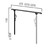 高級アルミフェンス ヴァレンソールII TYPE-2 高さ1,100mm以下 支柱埋め込み型