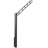 川口技研 腰壁用物干 ホスクリーン上下式 ダークブロンズ GPL-55-DB 2本1組