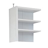 JKプラン 1cmピッチ 買いたせます書棚 追加用上置き 幅45 ホワイト ga-051 ga-051-wh