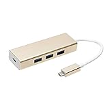 Digio2 Type-C USB3.1 4ポート変換ハブ ゴールド UH-C3044GL