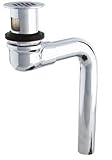 T&S Brass B-0898-OF Grid Drain Assembly, Offset, Polished Chrome by T&S Brass