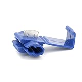 Baomain Solderlessワイヤクイックスプライスコネクタblue- 16 – 14ゲージ – 100パック
