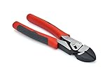 Crescent CCA5428 8-Inch Pivot Pro Compound Action Diagonal Plier, Red [並行輸入品]
