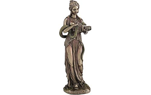 ハンドメイド 古代ギリシャ女神 衛生/健康 (装飾ブロンズ樹脂像/頭皮 27.5cm/10.82インチ)